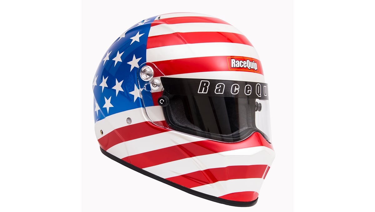 Patriotic best sale motorcycle helmet